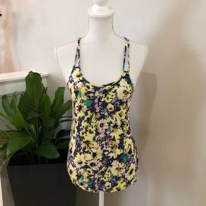 H&M floral watercolor blouse. Size XS